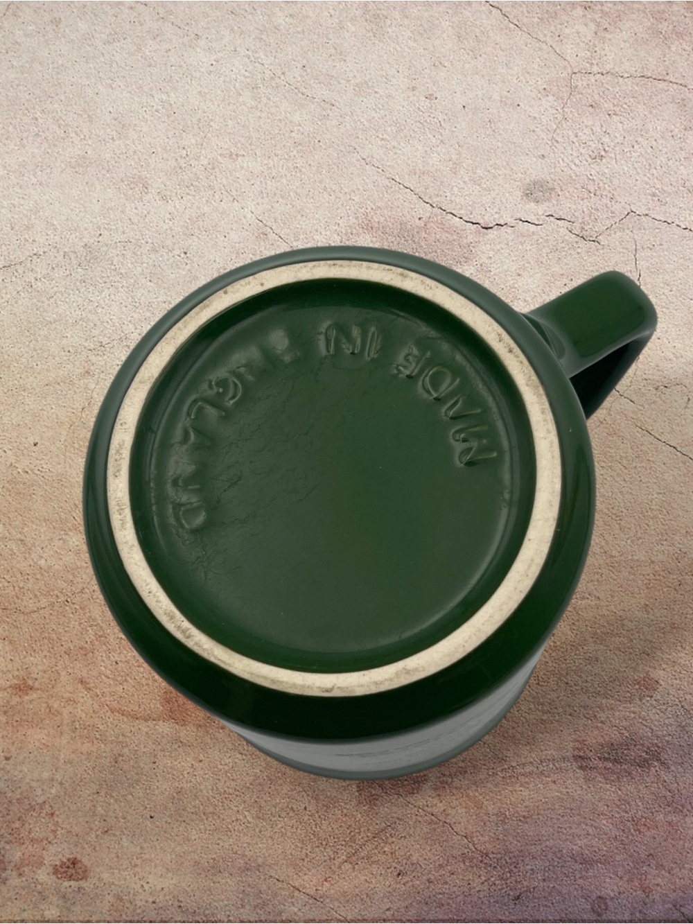 Vintage Stone’s Original Ginger Wine Ceramic Mug Dark Green Barware - Picture 7 of 8